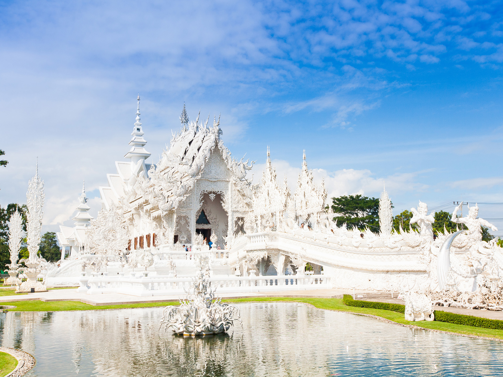 泰国清迈的寺庙高清图片下载-正版图片500351610-摄图网