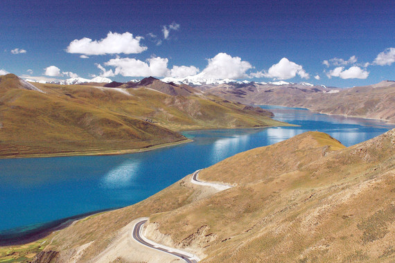 西藏羊湖、40冰川2日游