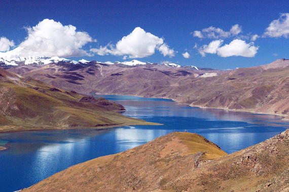 西藏旅游拉萨周边羊湖一日游